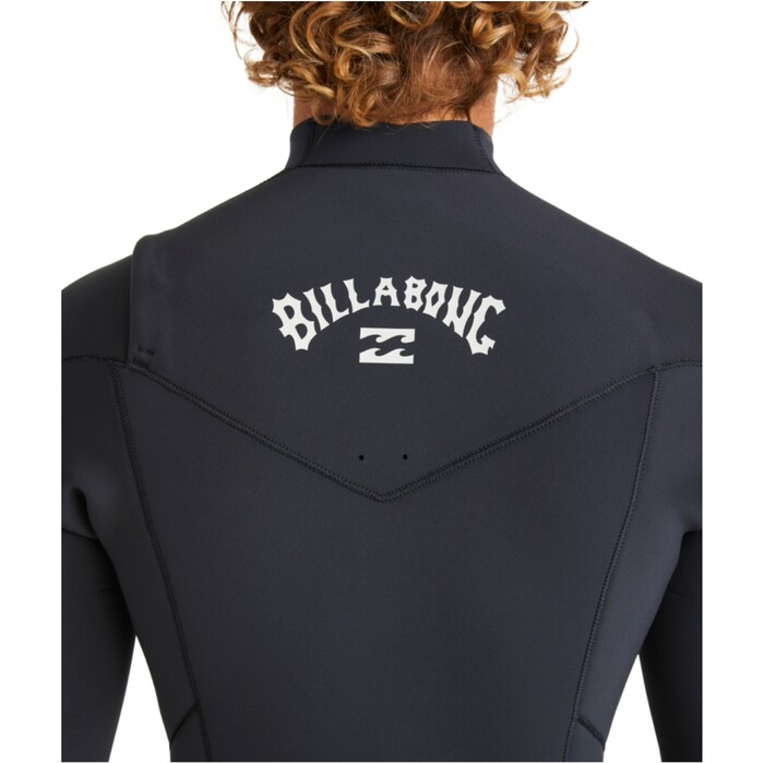 2024 Billabong Mens Absolute Natural 3/2mm Chest Zip Wetsuit ABYW100257 - Black